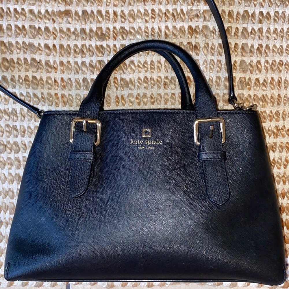 Black Kate Spade Cove Street Provence bag/cross body